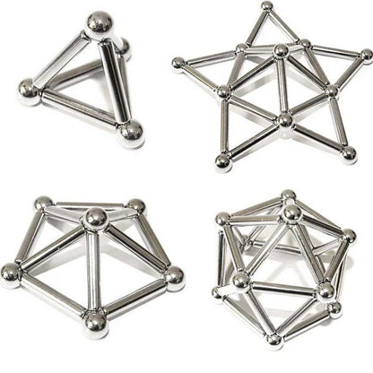 Building Set Magnetic Sticks and Balls for Kids and Construction