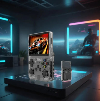 Retro Handheld Gaming Console Rechargeable for Kids and Adults