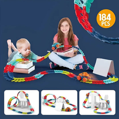 Race Track Toy for Kids Wall Climbing and Stunt Cars