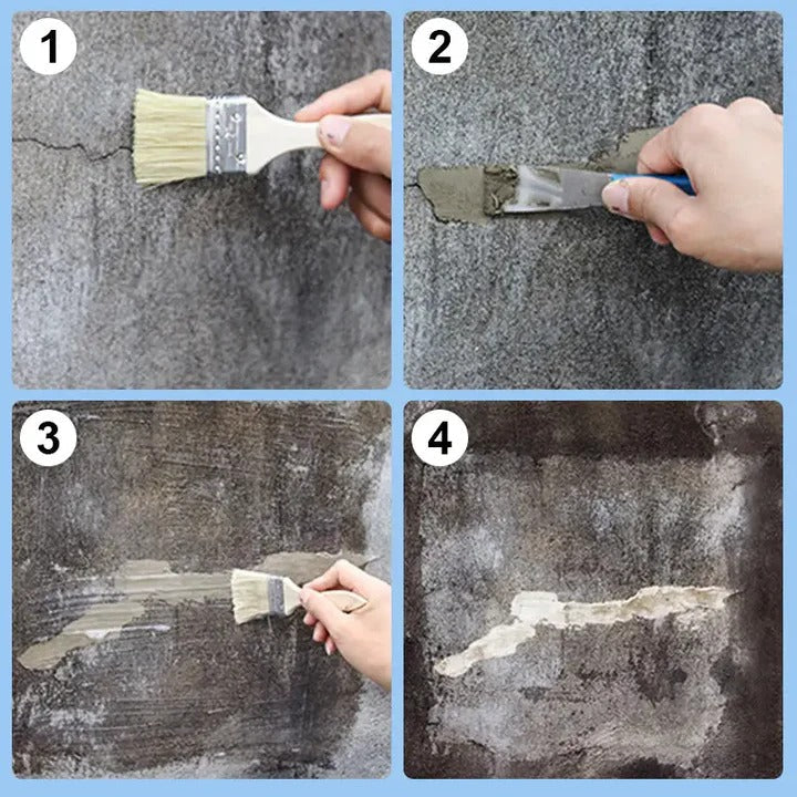 Transparent Waterproof Adhesive Coating for Bathroom Floor and Cracks