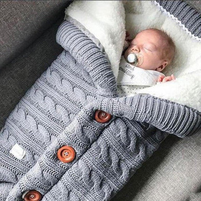 Soft Cotton Baby Blanket for Swaddling and Receiving