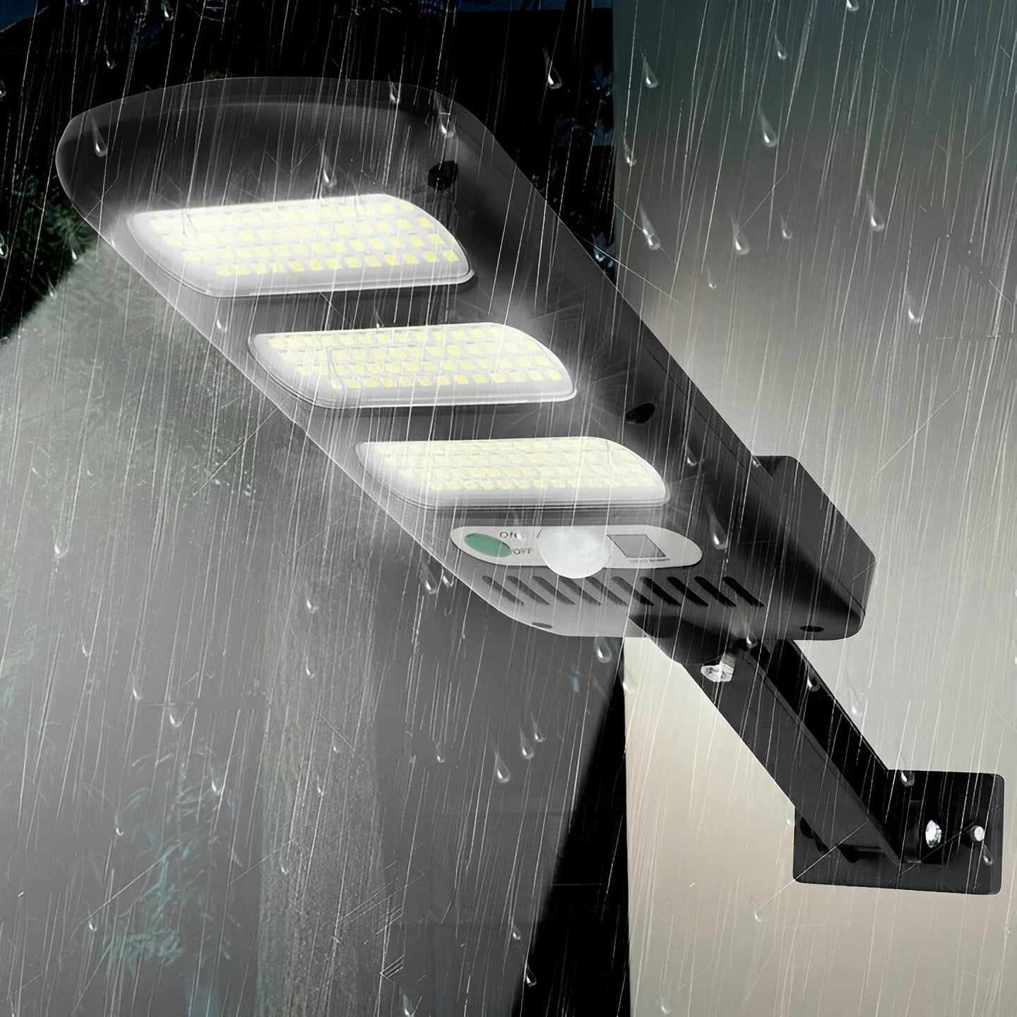 Outdoor Solar Powered Driveway Street Light Waterproof