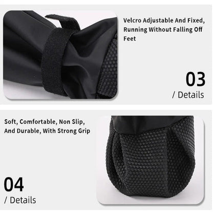 Dog Boots Adjustable with Straps for Outdoor Use