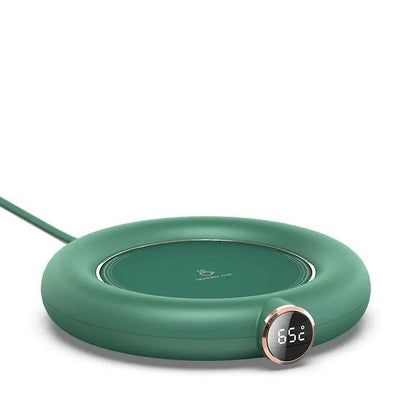 Smart Desk Cup Warmer with Digital Control and Adjustable Temperature