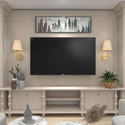 Wireless Battery Operated Wall Sconce Indoor Lighting Fixture