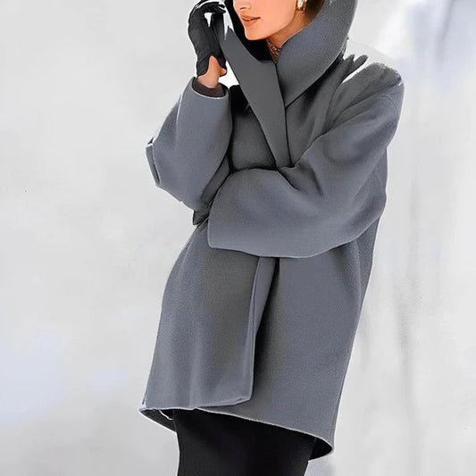 Womens Wool Urban Winter Jacket Insulated and Stylish