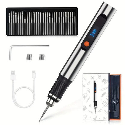Mini Handheld Engraving Pen and Portable Carving Tool