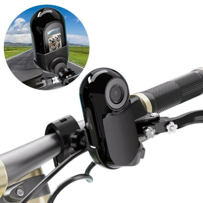 POV Sport Recorder with Mini Magnetic Action Camera Hardware and Integrated Video Capture and Wearable Frame