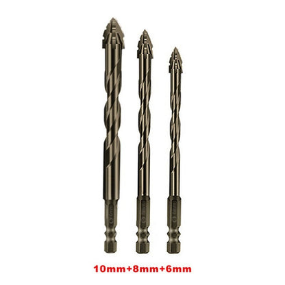 Professional Grade Eccentric Drill Bit with Serrated Cutting Edges