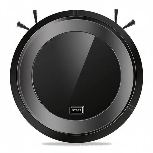 Slim Robot Vacuum Cleaner, 90 Min Runtime Automatic Floor Sweeper with Smart Sensors