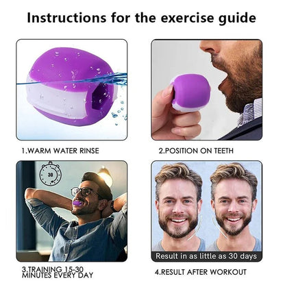 Jawline Exercise Tool with 30 to 50 Pound Resistance