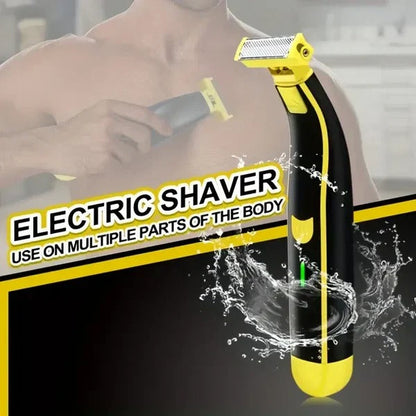 Cordless Rechargeable Mens Shaver and Beard Trimmer