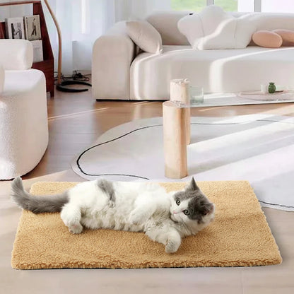 Self Warming Pet Blanket for Cats and Dogs, Washable Design