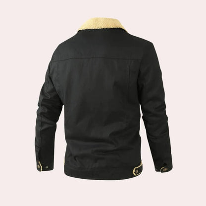 Retro Style Jacket for Men with Classic Fit and Durable Exterior