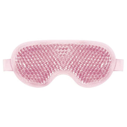 Reusable Gel Bead Eye and Face Cooling Mask with Hot and Cold Therapy for Puffiness and Relaxation