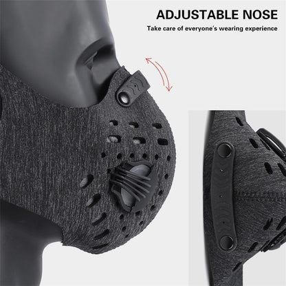 Breathable Face Mask with Replaceable Filter
