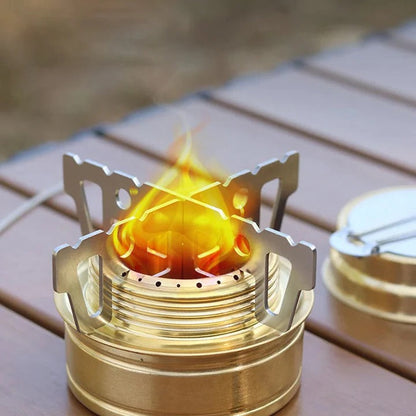 Mini Portable Alloy Camping Stove