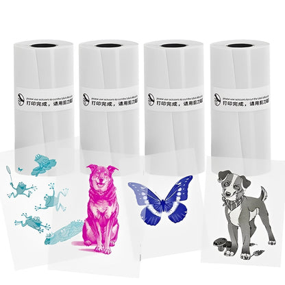 Portable Inkless Thermal Sticker Printer, Bluetooth Photo and Memo Printer