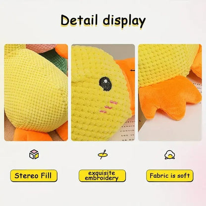 Serene Quacker Friend and Soothing Canine Plush