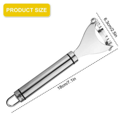 Stainless Steel Corn Stripper with Ergonomic Handle for Fresh Cobs