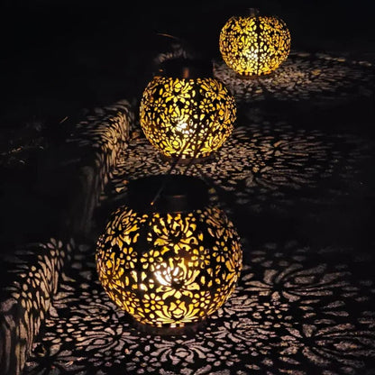 Weatherproof LED Solar Pendant Light