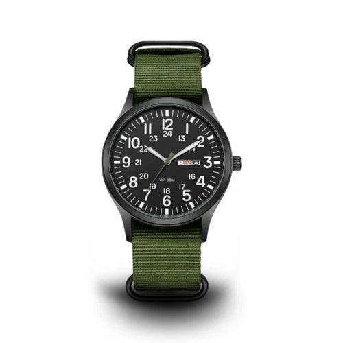 Mens Waterproof Outdoor Watch with Scratch Resistant Case