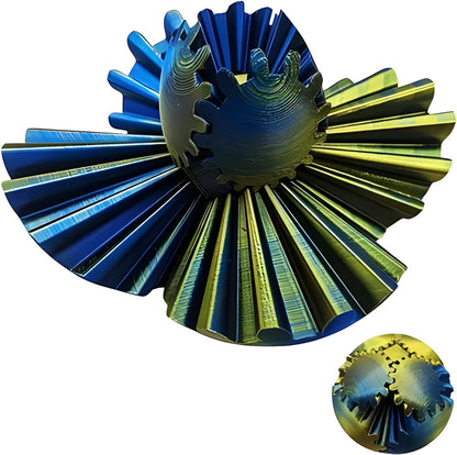 The Steampunk Whirling Wonder Fidget, Gear Ball
