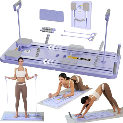 Portable Reformer Balance Board for Pilates and Core Training