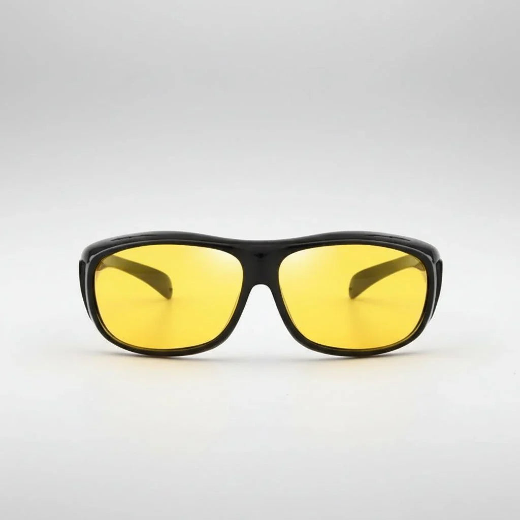 Polarized Driving Eyewear with Anti-Glare Lens for Night Vision