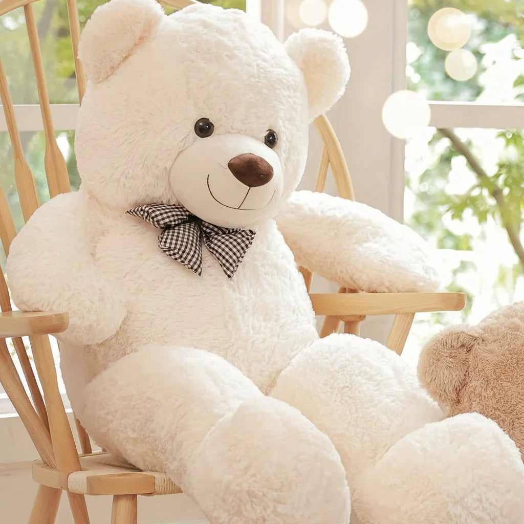 Oversized Teddy Bear Plush for Children and Nursery Decor